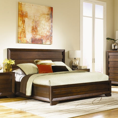 Silva Island Bed Footboard in Dark Cherry by Magnussen | B1717-50F / B1717-60F