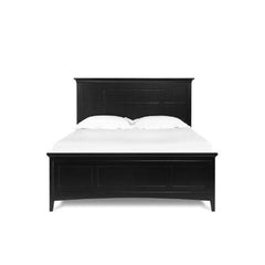 South Hampton Panel Bed with Storage Drawers in Black by Magnussen | B1399