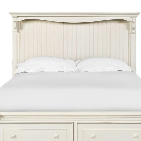 Summerhill Panel Bed Headboard in Antique White by Magnussen | Y1858-54H / Y1858-64H