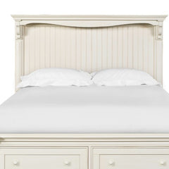 Summerhill Panel Bed Headboard in Antique White by Magnussen | Y1858-54H / Y1858-64H