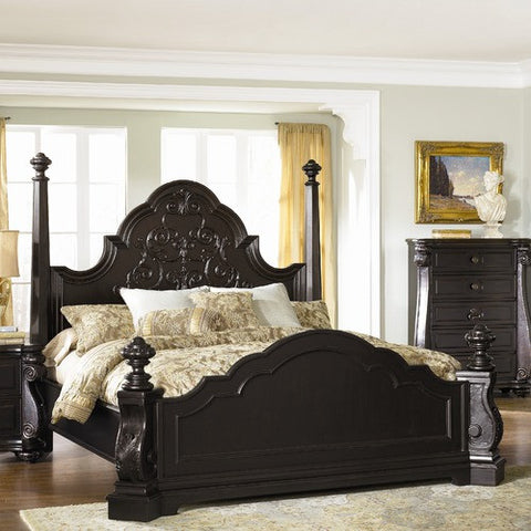 Vellasca Poster Bed Footboard in Antique Ebony by Magnussen | B1771-56F / B1771-66F