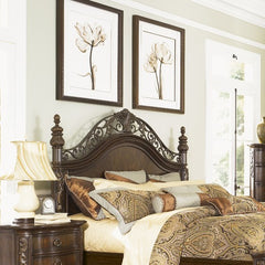 Villa Corina Panel Bed Headboard in Hazelnut by Magnussen | B1604-54H / B1604-64H