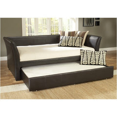 Malibu Leather Daybed in Brown by Hillsdale | 1519 Series