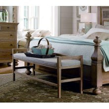 Paula Deen Home Down Home Bed Bench - Oatmeal (192380)