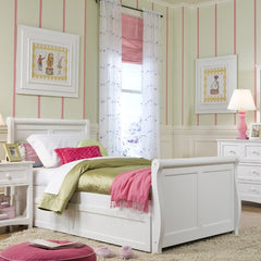 School House Twin Sleigh Bed by NE Kids | 7050