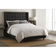 Nail Button Tufted Wingback Bed by Skyline Furniture | 531 / 532 / 533 / 534
