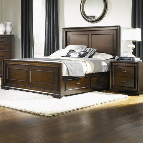 Bel Air Bed by Najarian Furniture | BDBELAFBK / BDBELAHBK / BDBELARS