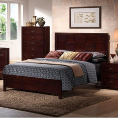 Otago Bed in Dark Oak by New Spec | 517004BF / 517004BQ