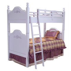 Taylor Cottage Cape Cod Bunk Bed with Bows by Newport Cottages | NPC-4340-bows