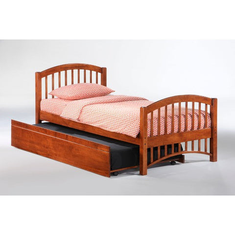 Zest Molasses Bed in Cherry by Night & Day | YHF-MOL-TWN-CH /YHF-MOL-FUL-CH