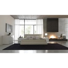 Rossetto Coco Brown King Bed