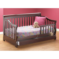 Toddler Bed with Storage Drawer by Orbelle | 3141C