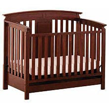 Status Brookfield Stages Crib - Mahogany Finish