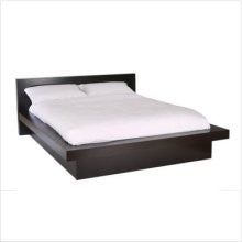 Lifestyle Zurich King Platform Bed in Cappuccino