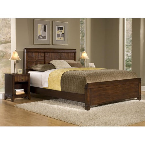 Paris Queen Bedset & Nightstand by Home Styles | 88-5540-5017