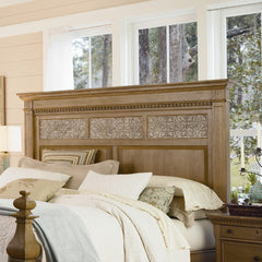 Down Home Aunt Peggy's Headboard in Distressed Oatmeal Finish by Paula Deen Home | 192250 / 192260