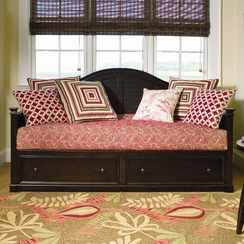 Steel Magnolia Day Bed with Storage in Tobacco by Paula Deen Home | 93220/93203M/932180/932355