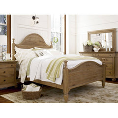 Down Home Bed in Distressed Oatmeal Finish by Paula Deen Home | 192270 / 19227F / 1922