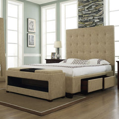 Malibu-X 4 Drawer Storage Bed by dCOR design | PD_XUSB