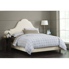 Plain High Arch Bed in Parchment by Skyline Furniture | 85XNBBED (Parchment)