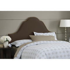 Plain High Arch Headboard in Chocolate by Skyline Furniture | 85Xnb (Chocolate)