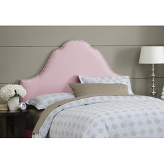 Plain High Arch Headboard in Woodrose by Skyline Furniture | 85xnb (Woodrose)