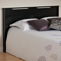 Coal Harbor Double/Queen Headboard in Black by Prepac | BSH-6000