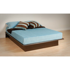 Platform Bed in Espresso by Prepac | EBD-5475 / EBQ-6080