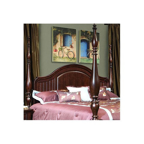 Provence Cottage Poster Bed Headboard by kathy ireland Home by Vaughan | 220-29H / 220-30H