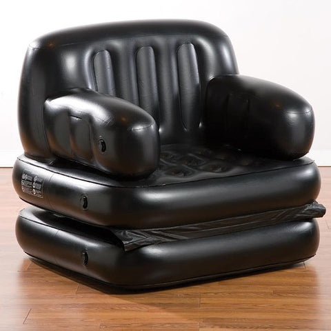 5 in 1 Twin Inflatable Chair Bed by Pure Comfort | 6011TCB