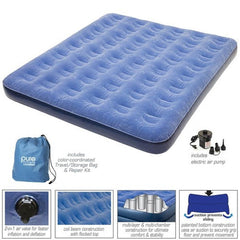 Queen Low Profile Flock Top Air Bed by Pure Comfort | 6008QLB