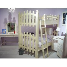 Newport Cottages Picket Fence Bunk Bed (2 Twins)