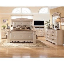 Ashley Furniture B174 Silverglade Elegant Mansion Bedroom Set