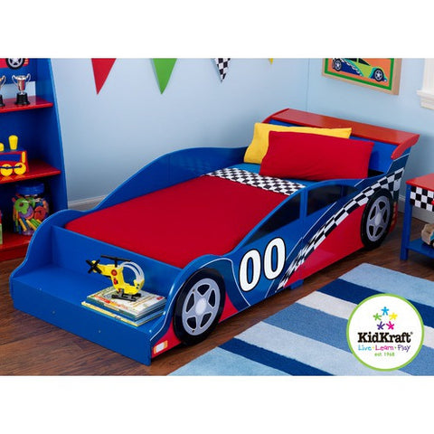 Racecar Toddler Bed by KidKraft | 76040