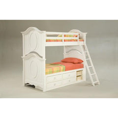 Reflections Bunk Bed in Distressed Antique White by Legacy Classic Furniture | 488-8130