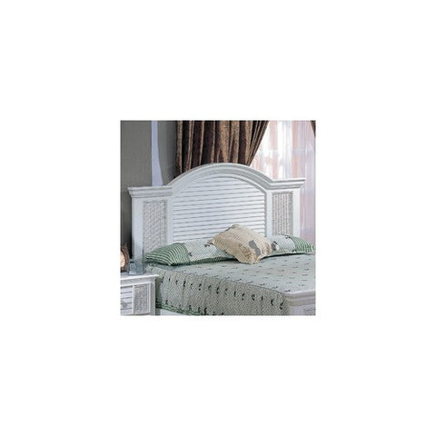 Wheel Queen Footboard in White by Hospitality Rattan | 404-5912 WHT