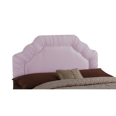 Shirred Headboard in Lilac by Skyline Furniture | 9900 (Lilac)