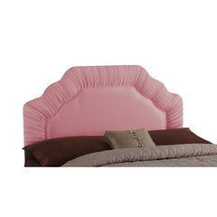 Shirred Headboard in Wood Rose by Skyline Furniture | 9900 (Wood Rose)