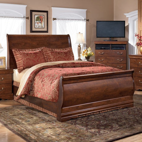 Kimball Sleigh Bed in Brown by Signature Design by Ashley | B178X