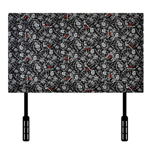 SkateLab Twin Upholstered Headboard by KidzWorld | 1100-1-SKL