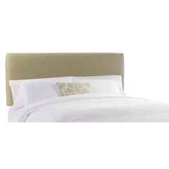 74" Slipcover Headboard in Sand Linen by Skyline Furniture | 734SLLNSAND