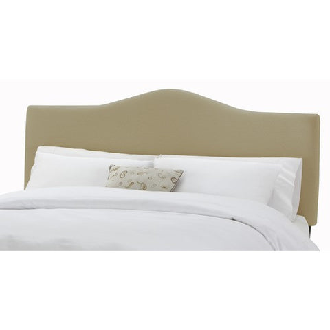 Arc Headboard in Twill Khaki by Skyline Furniture | 49XX (Twill Kahki)