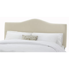 Arc Headboard in Twill Natural by Skyline Furniture | 49XX (Twill Natural)