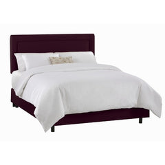 Border Bed in Purple by Skyline Furniture | 65XBED (Purple)