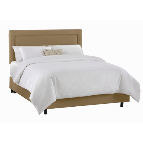 Border Bed in Saddle by Skyline Furniture | 65XBED (Saddle)
