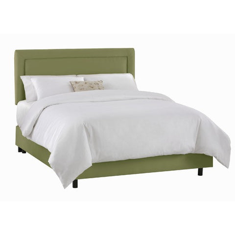 Border Bed in Sage by Skyline Furniture | 65XBED (Sage)