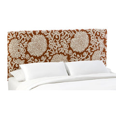 Slipcover Headboard with Athens Style in Cinnebar by Skyline Furniture | 73ATHNSCNNBR
