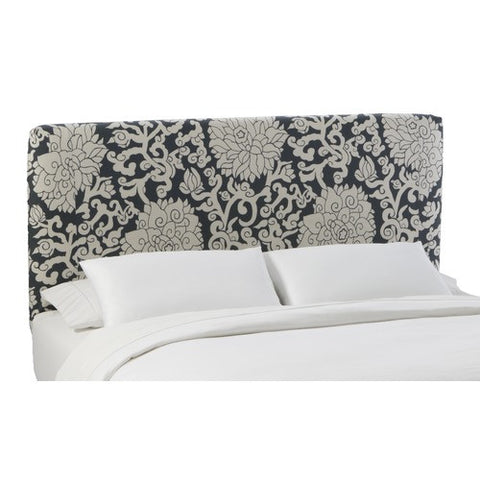 Slipcover Headboard with Athens Style in Smoke by Skyline Furniture | 73ATHNSSMK