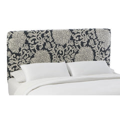 Slipcover Headboard with Athens Style in Smoke by Skyline Furniture | 73ATHNSSMK