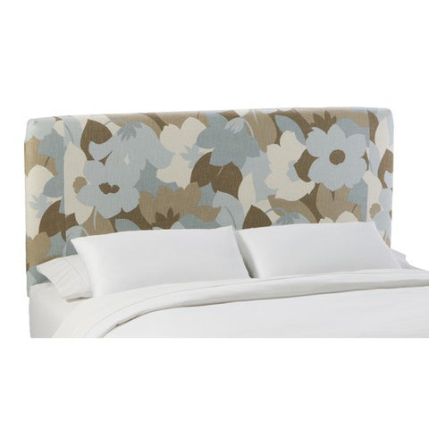 Slipcover Headboard with Esprit Sea Glass Style by Skyline Furniture | 73ESPRTSGLSS